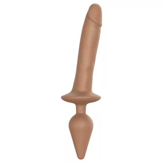 / Strap-on-me Switch Realistic L - 2v1 silikonové dildo (přírodní)