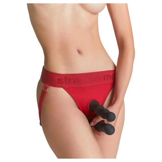 Strap-on-me - Spodní prádlo pro připínací dildo - XS-XXL (červená)