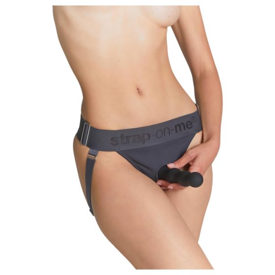 Strap-on-me - spodní popruh pro připínací dildo - XS-XXL (šedá)