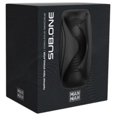 ManWan Sub.One - nabíjecí masturbátor (černý)