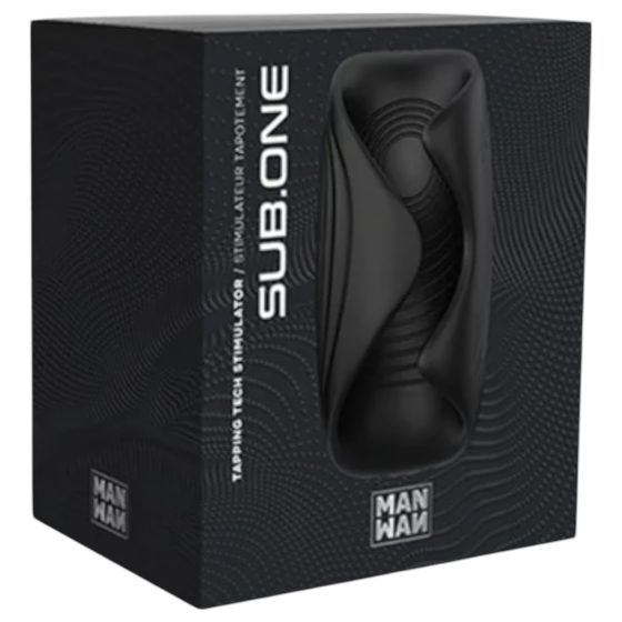 ManWan Sub.One - akumulátorový masturbátor (černý)