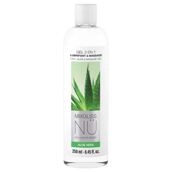 Mixgliss Nu Aloe Vera - nuru masážní gel a lubrikant (250 ml)