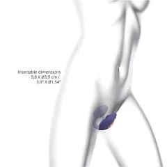   Love to Love Wonderlover - vibrátor na klitoris a bod G (tmavě fialová)