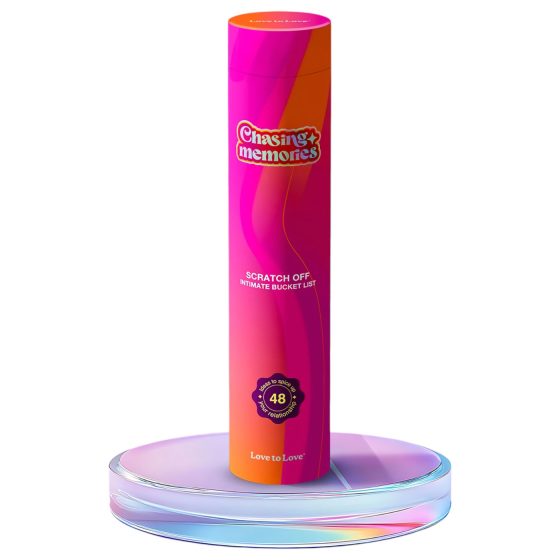 Love to Love - stírací plakát sex hra (anglicky)