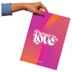   Love to Love - stírací plakát sexuální společenské hry (anglicky)
