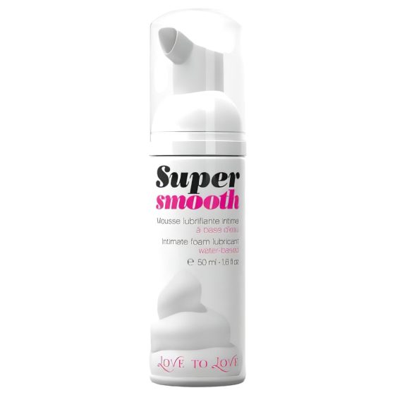 Love to Love Super Smooth - Vodní lubrikační pěna (50 ml)