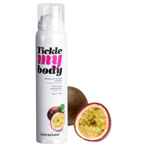 / Polechtej mé tělo - šumivá masážní pěna - mučenka (150 ml)