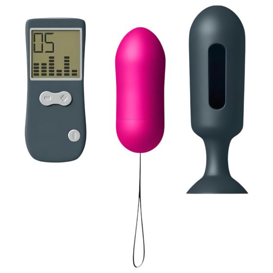 Dorcel Secret Vibe - sada vibračních vajíček s dálkovým ovládáním (2 díly)