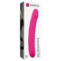 Dorcel Skutečný Pocit L - silikonové dildo (růžové)