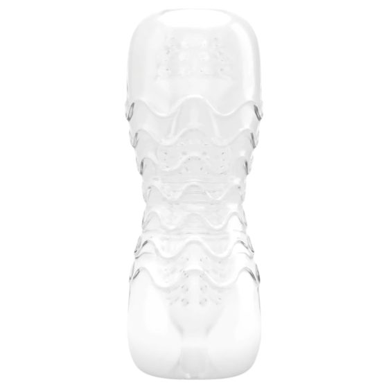 Dorcel Double Oo - mužský masturbátor (průhledný)