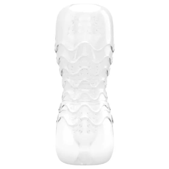 Dorcel Double Oo - pánský masturbátor (průhledný)