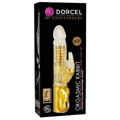   Dorcel Orgasmic Rabbit - zlatý vibrátor s dráždivým ramenem