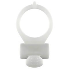   Dorcel - Fosforeskující vibrační erekční kroužek (bílý)