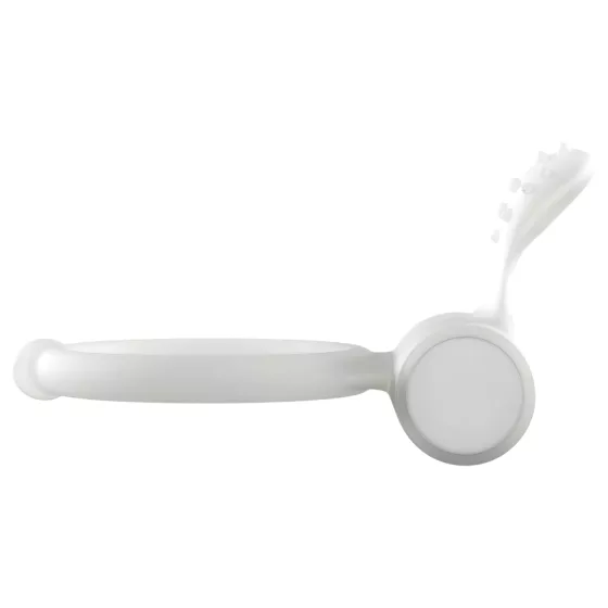 Dorcel - vibrační erekční kroužek - fosforeskující - bílý