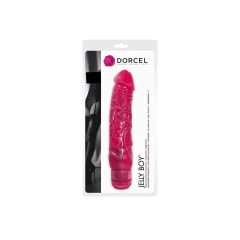 Dorcel Jelly Boy - želé realistický vibrátor (růžový)