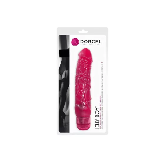 Dorcel Jelly Boy - realistický želé vibrátor (růžový)