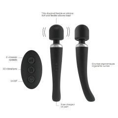   Dorcel Megawand - akumulátorový masážní vibrátor (černý)