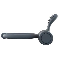   Dorcel Power Clit Plus - nabíjecí vibrační penisový kroužek (černý)