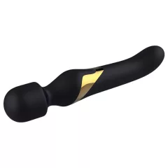   Dorcel - vibrátor a masážní hlavice 2v1 - duální stimulace - černý