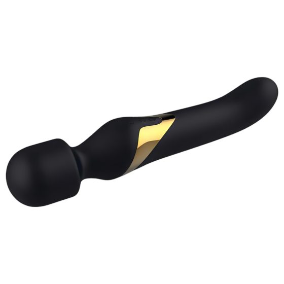 Dorcel Dual Orgasms Gold - 2v1 masážní vibrátor (černý)