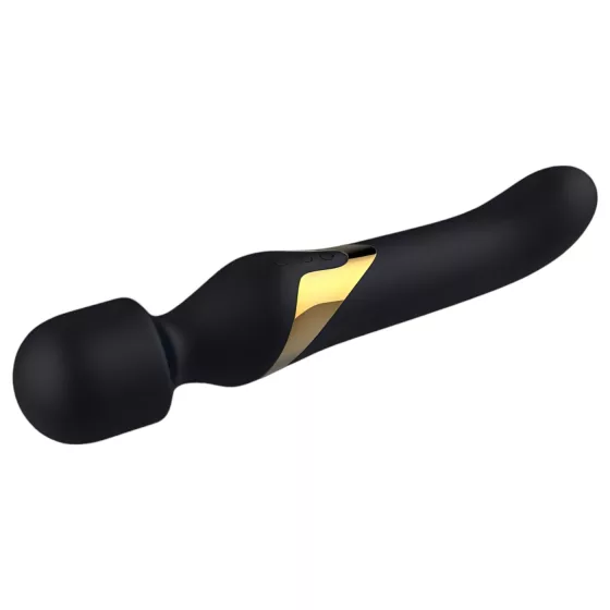 Dorcel - vibrátor a masážní hlavice 2v1 - duální stimulace - černý