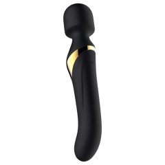   Dorcel Dual Orgasms Gold - 2v1 masážní vibrátor (černý)