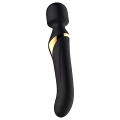   Dorcel - vibrátor a masážní hlavice 2v1 - duální stimulace - černý
