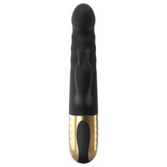   Dorcel G-stormer - akumulátorový vibrátor s posuvnými dráždidly (černý)