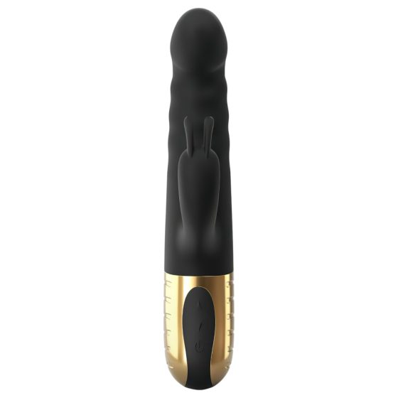 Dorcel G-stormer - akumulátorový vibrátor s posuvnými dráždidly (černý)