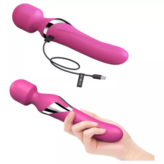 Dorcel Dual Orgasms - akumulátorový, 2v1 masážní vibrátor (růžový)