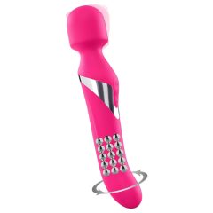   Dorcel Dual Orgasms - akumulátorový 2v1 masážní vibrátor (růžový)