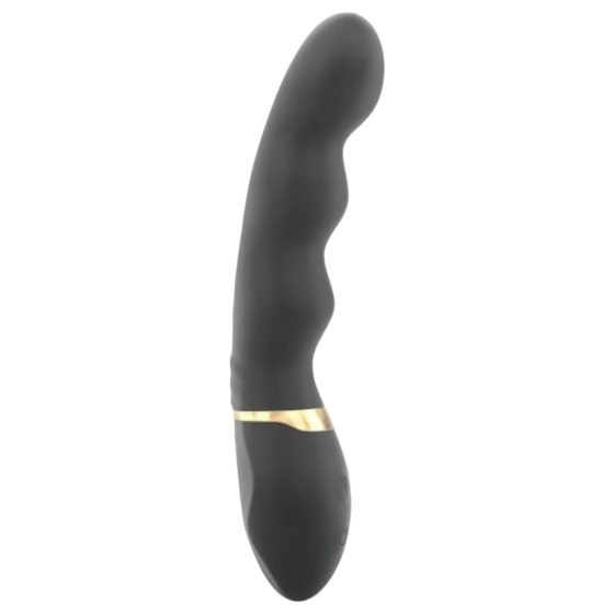 Dorcel Too Much 2.0 - akumulátorový vibrátor se 3 motory (černá-zlatá)