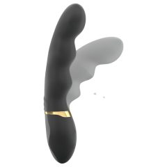   Dorcel Too Much 2.0 - akumulátorový vibrátor se 3 motory (černá-zlatá)