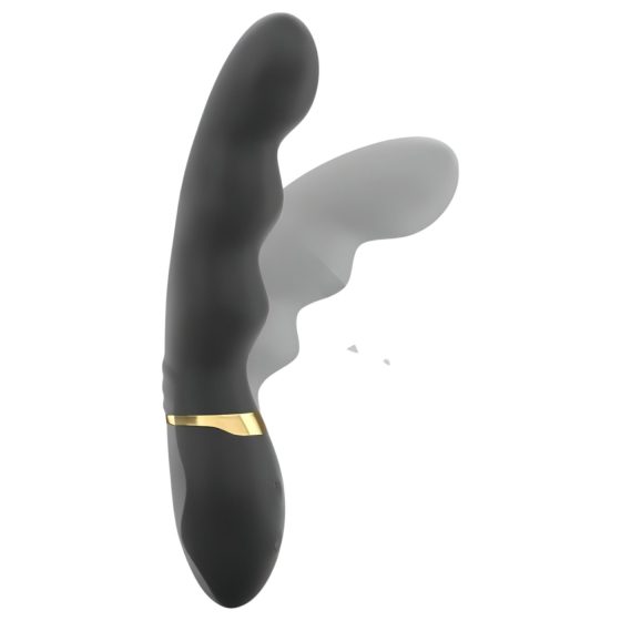 Dorcel Too Much 2.0 - akumulátorový vibrátor se 3 motory (černá-zlatá)