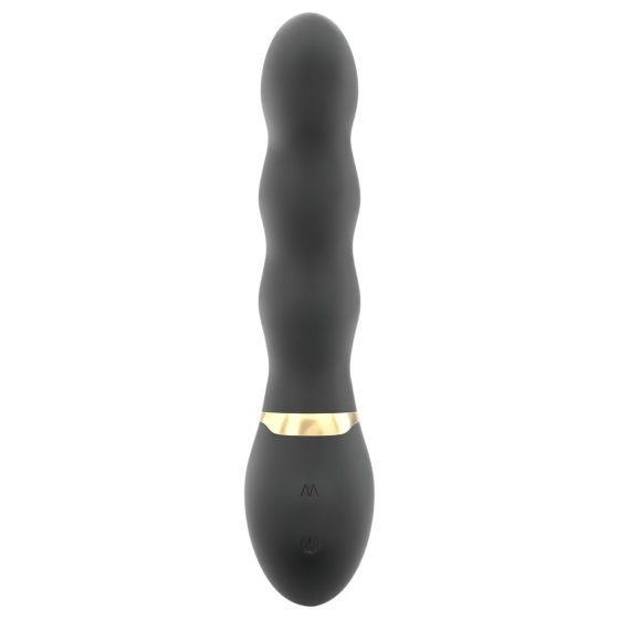 Dorcel Too Much 2.0 - vibrátor s akumulátorem - 3 motory - černá/zlatá