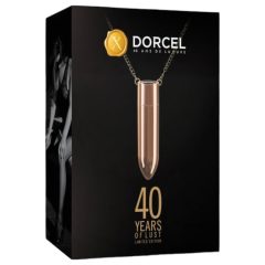   Dorcel - nabíjecí, vodotěsný vibrátor náhrdelník (rosegold)