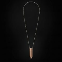   / Dorcel - dobíjecí, vodotěsný náhrdelníkový vibrátor (růžové zlato)