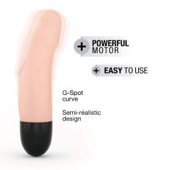   Dorcel Real Vibration S 2.0 - nabíjecí vibrátor (přírodní)
