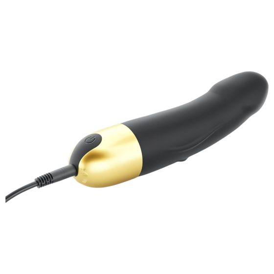 Dorcel Real Vibration S 2.0 - akumulátorový vibrátor (černozlatý)