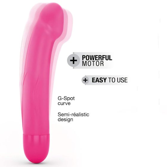 Dorcel Real Vibration M 2.0 - dobíjecí vibrátor (růžový)