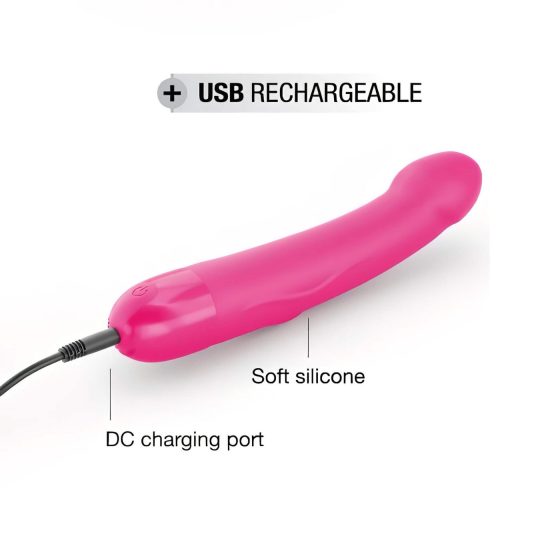 Dorcel Real Vibration M 2.0 - dobíjecí vibrátor (růžový)