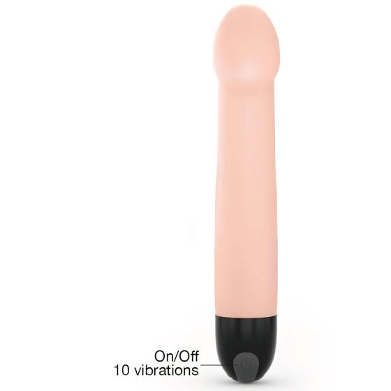 Dorcel Real Vibration M 2.0 - akumulátorový vibrátor (přírodní)