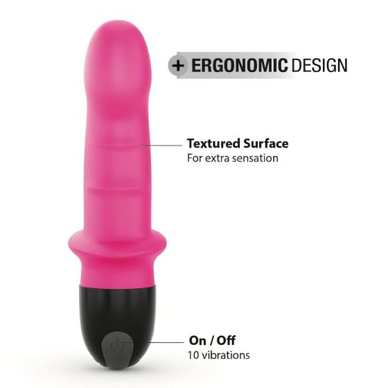 Dorcel Mini Lover 2.0 - dobíjecí vibrátor na G-bod (růžový)