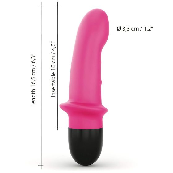 Dorcel Mini Lover 2.0 - dobíjecí vibrátor na G-bod (růžový)