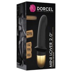   Dorcel Mini Lover 2.0 - nabíjecí, G-bod vibrátor (černý-zlatý)