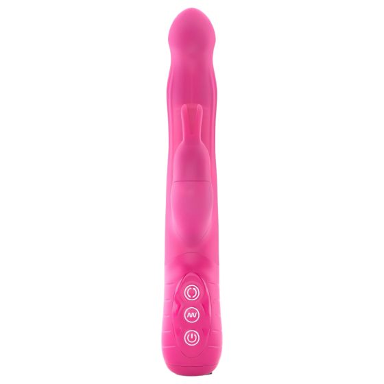 Dorcel Baby Rabbit 2.0 - nabíjecí vibrátor s klitorálním ramenem (růžový)