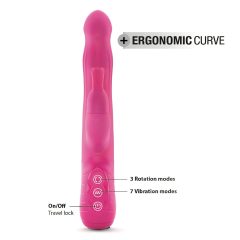   Dorcel Baby Rabbit 2.0 - dobíjecí, vibrační stimulátor s ramenem na klitoris (růžový)
