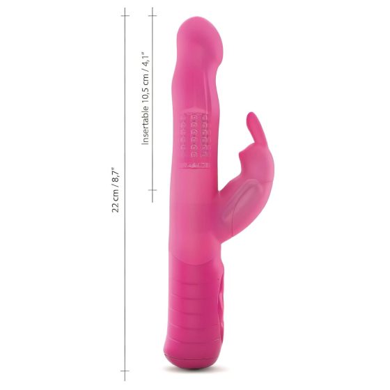 Dorcel Baby Rabbit 2.0 - nabíjecí vibrátor s klitorálním ramenem (růžový)