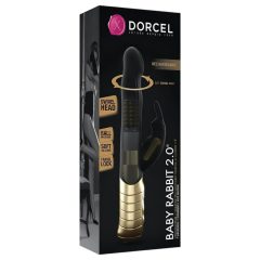   / Dorcel Baby Rabbit 2.0 - vibrátor s ramenem na klitoris (černo-zlatý)