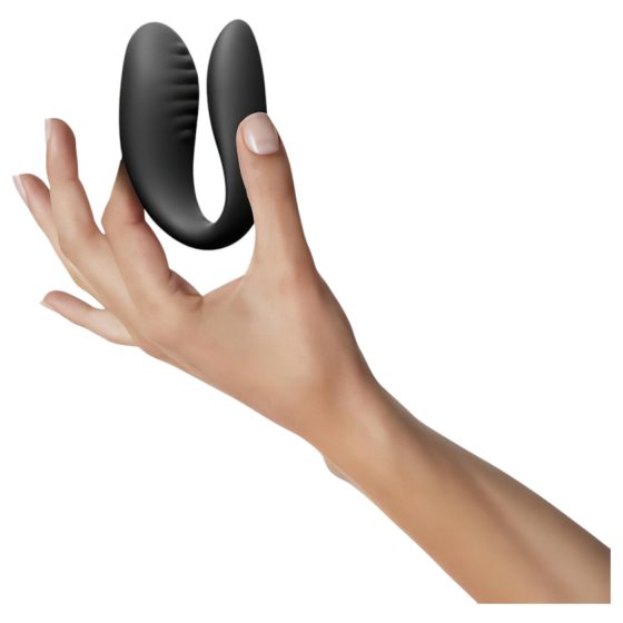 Dorcel Perfect Lover - akumulátorový párový vibrátor s rádiem (černý)